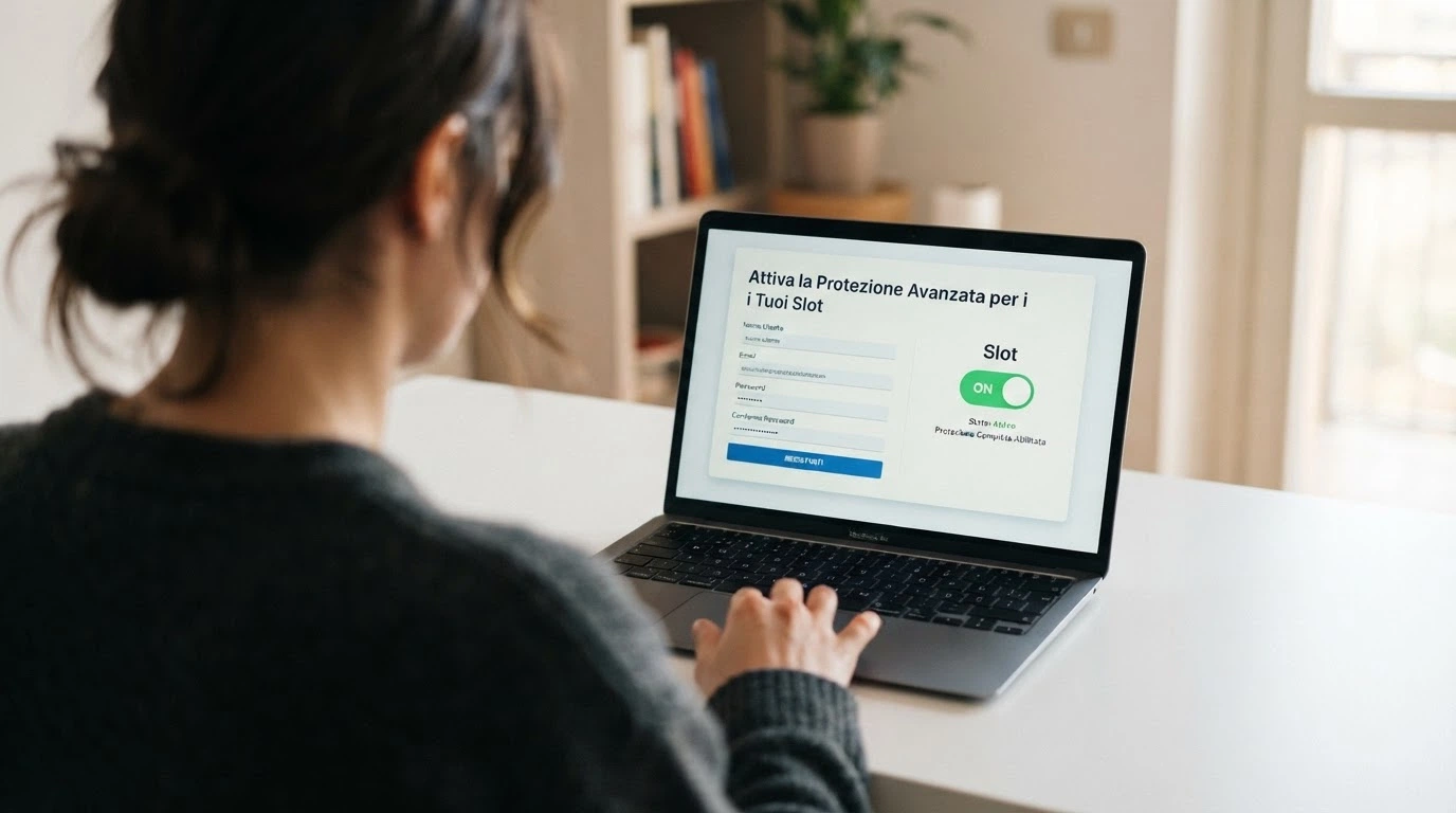 Schermata del portale ADM per la registrazione al Registro Unico degli Autoesclusi