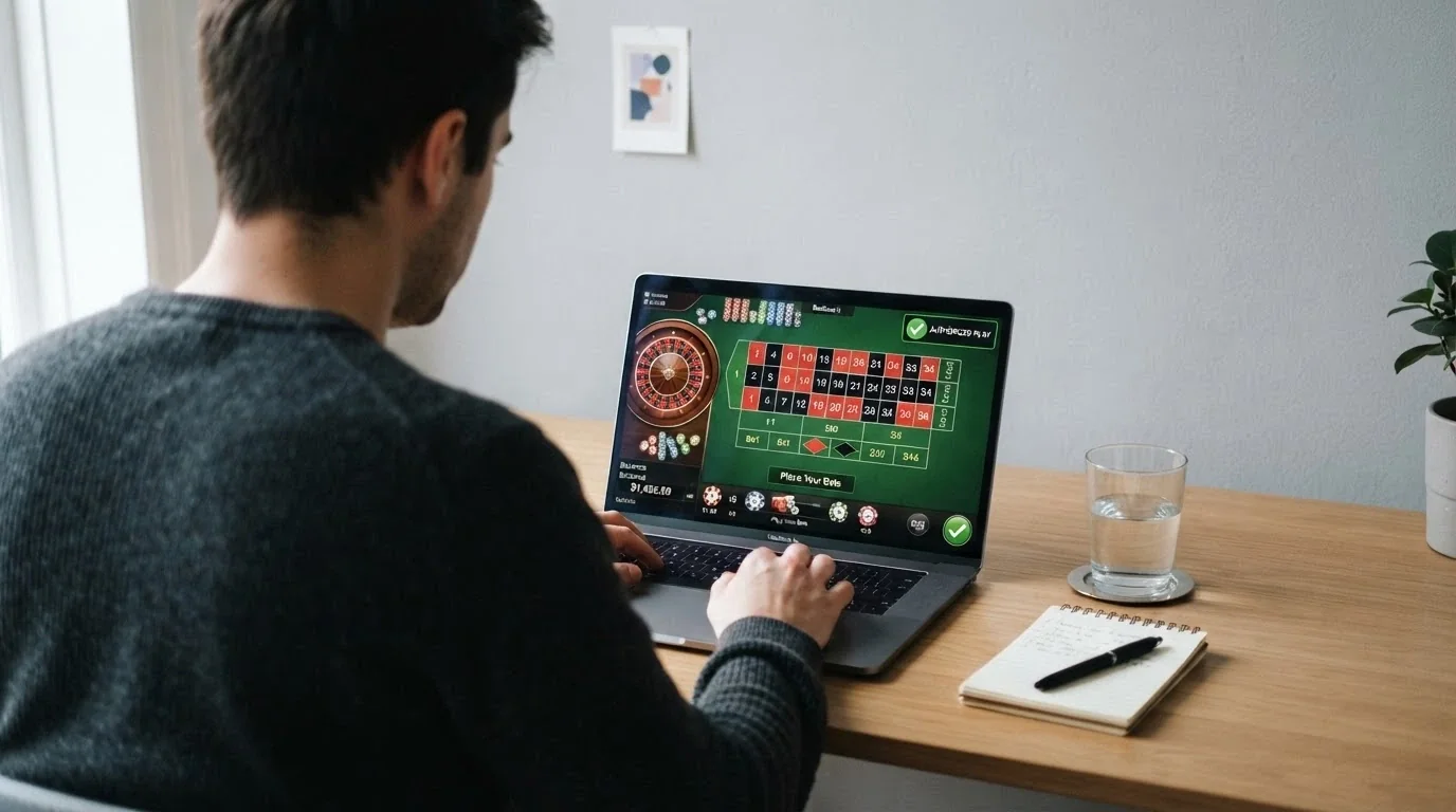 Il logo dell'Agenzia delle Dogane e dei Monopoli accanto all'ingresso del Casinò di Sanremo